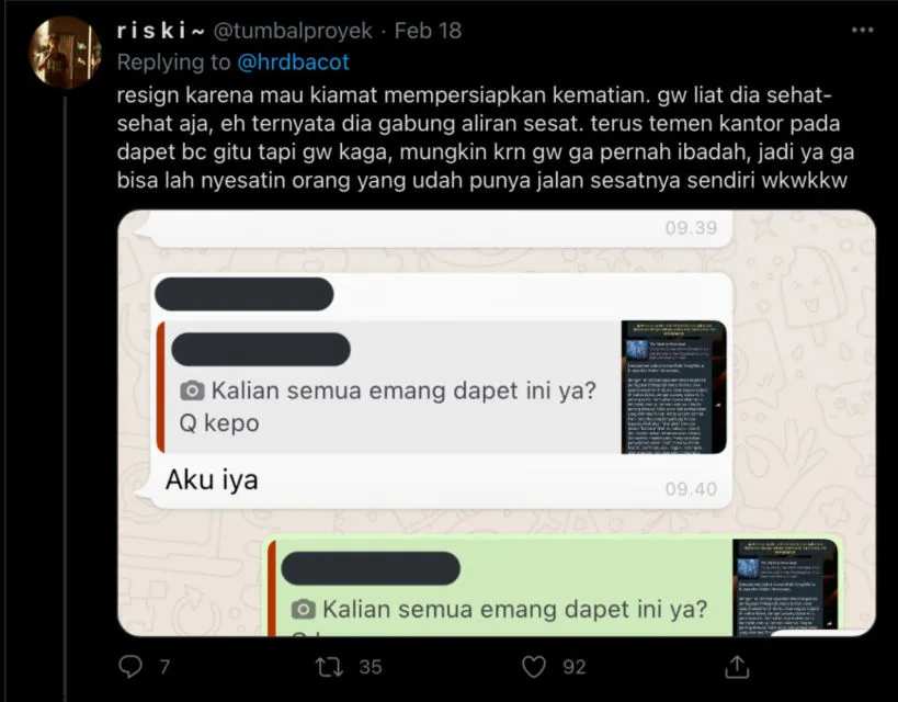 11 Alasan Orang buat Resign Kerja yang Sungguh Nggak Biasa. Ada-Ada Aja, ya! :D 16