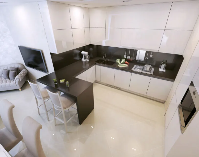 11 Desain Dapur dan Ruang Makan Jadi Satu Sederhana 12