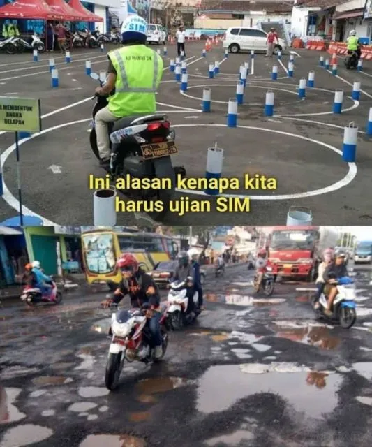 Hal Absurd yang Pasti Dirasakan Ketika Menempuh Ujian SIM. Deg-degan Banget! 8