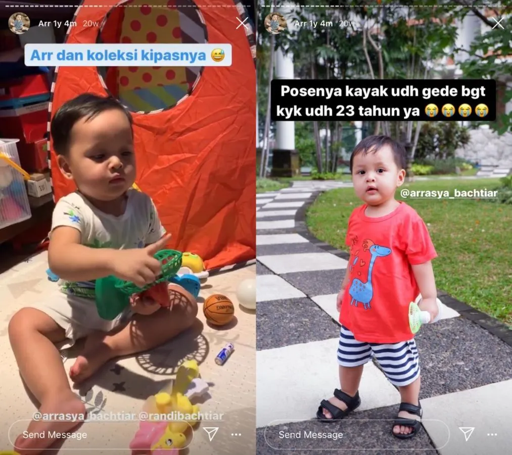 Bukan Mobil-mobilan, Putra Tasya Kamila Justru Hobi Koleksi Kipas Angin! Gemes~ 2