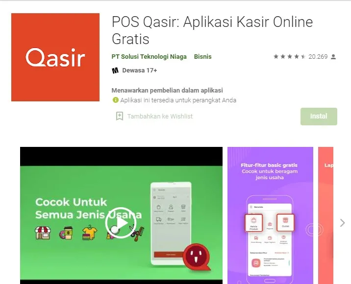 8 Aplikasi Kasir Gratis Buatmu yang Punya Usaha Kecil-kecilan. Anti Ribet Urusan Itung-Itungan 15