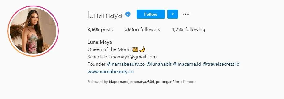 10 Artis Indonesia dengan Followers IG Terbanyak Tahun 2021. Raffi Ahmad Geser Ayu Ting Ting 19