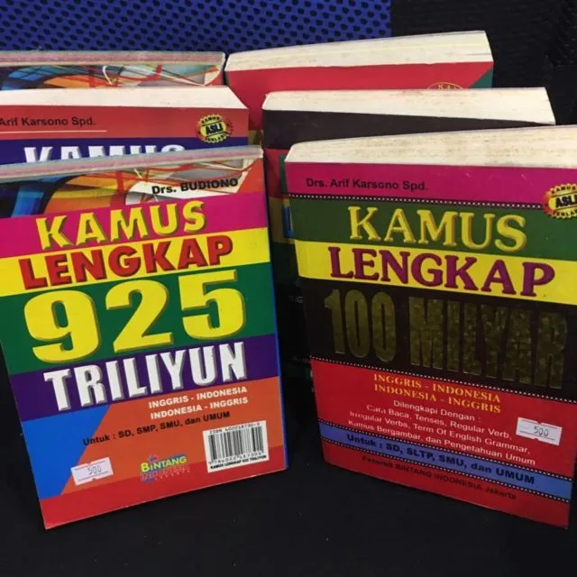 Dari Kamus Legendaris 5 Juta Kata Sampai 900-an Miliar Kata, Kamu Pernah Punya yang Mana? 5