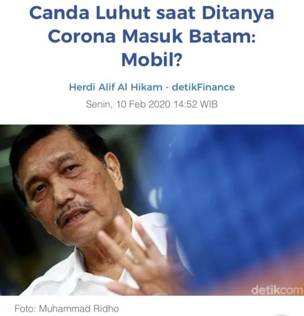 Setahun Perayaan Corona di Indonesia; Pemerintah Dulu Pernah Bercanda Begini lo. Ada yang Ingat? 22