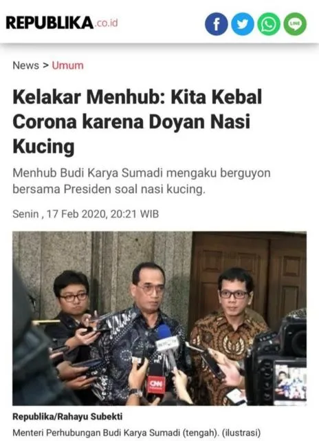Setahun Perayaan Corona di Indonesia; Pemerintah Dulu Pernah Bercanda Begini lo. Ada yang Ingat? 12