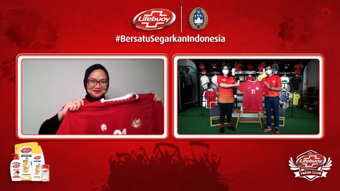 Lifebouy dan PSSI Jalin Kerja Sama Ditandai dengan Gerakan #BersatuSegarkanIndonesia 3