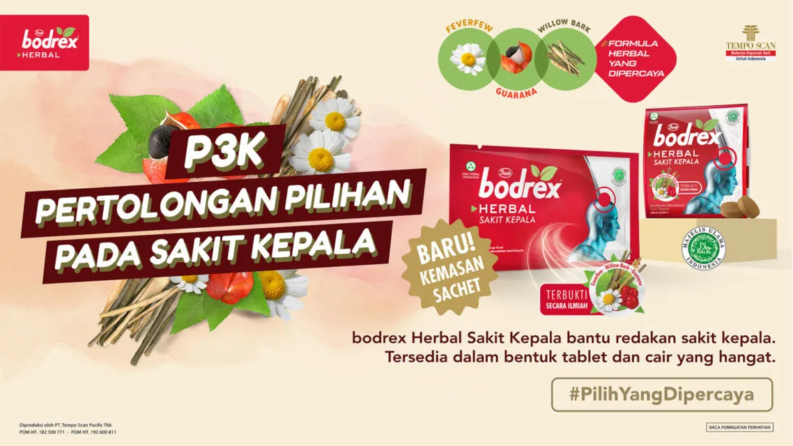Inovasi Bodrex Hadirkan Obat Sakit Kepala Herbal Cair Pertama di Indonesia 4