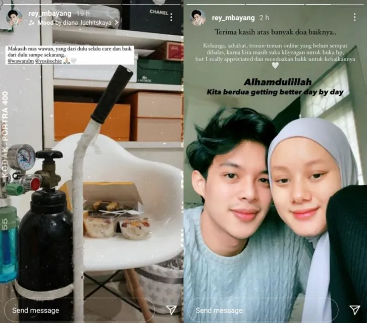 Tengah Menanti Anak Pertama, Dinda Hauw-Rey Mbayang Umumkan Positif Covid-19: 'Doakan Kita Ya' 2