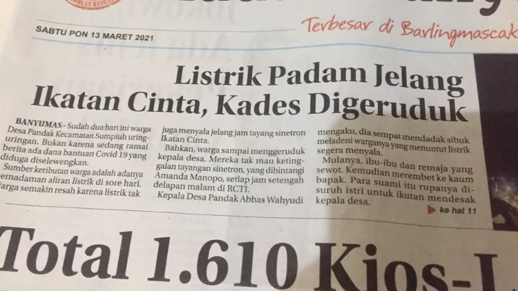 Viral Kades Digeruduk Ibu-Ibu Lantaran Listrik Padam Menjelang Ikatan Cinta, Begini Faktanya~ 4