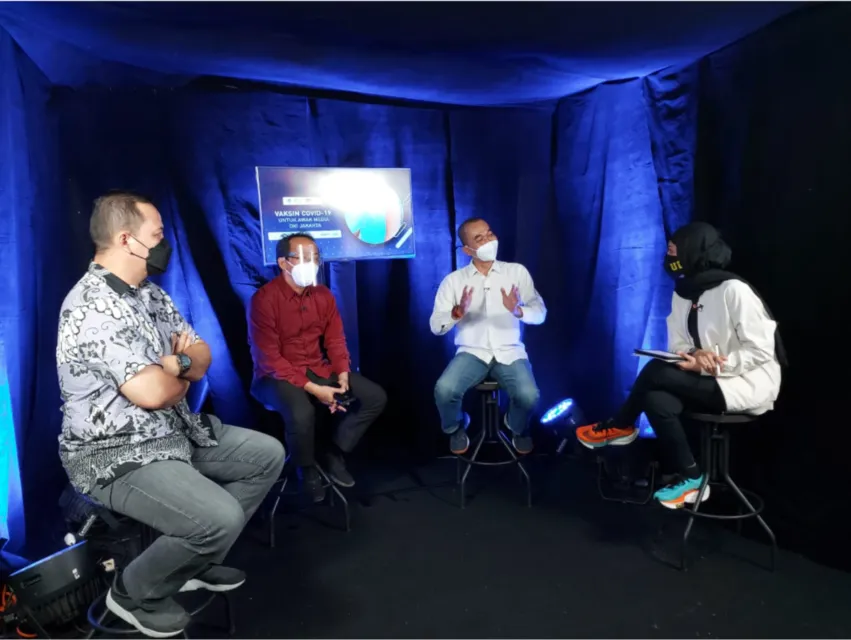 Vaksinasi Massal Awak Media Se-Jabodetabek Diiringi Talkshow Literasi Digital 3