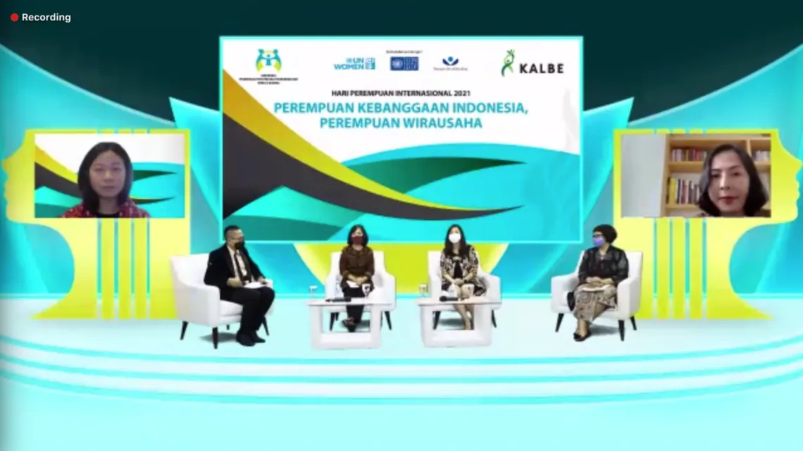 Peringati Hari Perempuan Internasional 2021, KemenPPPA dan Kalbe Farma Lakukan Kerja Sama untuk Perempuan Wirausaha 4