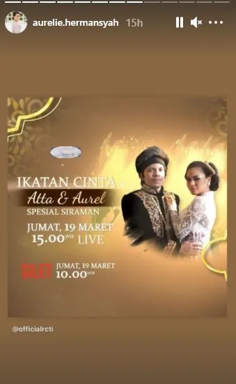 Sempat Mendapat Protes, Rangkaian Acara Pernikahan Atta-Aurel Tetap Disiarkan Secara Live di TV 2