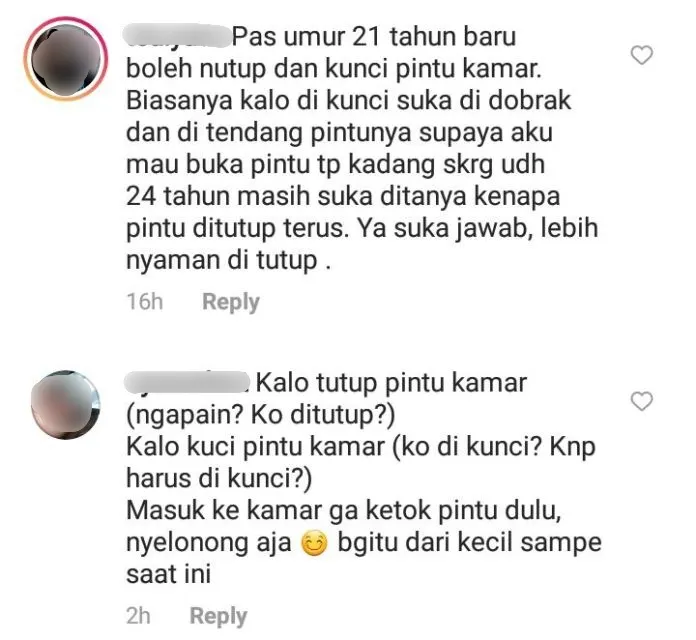 6 Poin Curhat SoHip soal Kedewasaan dan Privasi, Kapan Sih Kamu Boleh Kunci-kunci Kamar Sama Ortu? 8