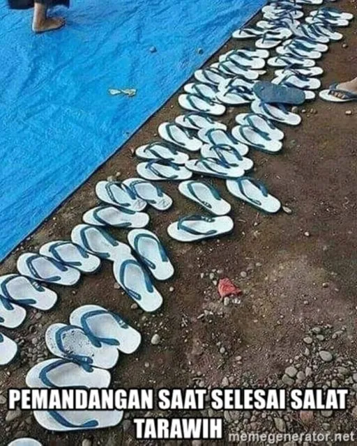 Deretan Meme Absurd Saat Momen Tarawih Berlangsung. Tiap Tahun Selalu Begini Kocaknya :D 17