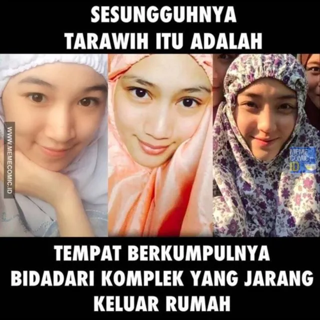 Deretan Meme Absurd Saat Momen Tarawih Berlangsung. Tiap Tahun Selalu Begini Kocaknya :D 19