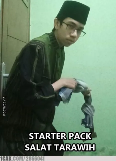 Deretan Meme Absurd Saat Momen Tarawih Berlangsung. Tiap Tahun Selalu Begini Kocaknya :D 14