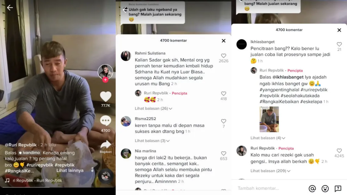Disebut Nggak Ada Job Nyanyi Lagi Sehingga Kini Jualan Kelapa Muda, ini Tanggapan Ruri Repvblik 6