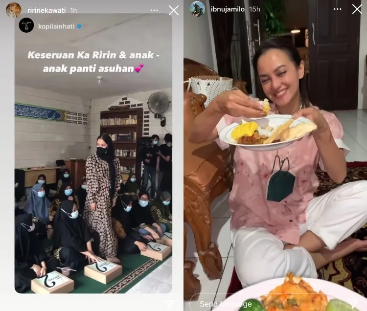 Momen 10 Pasangan Artis Perdana Jalani Ramadan Bersama. Bahagianya Pasti Beda! 12