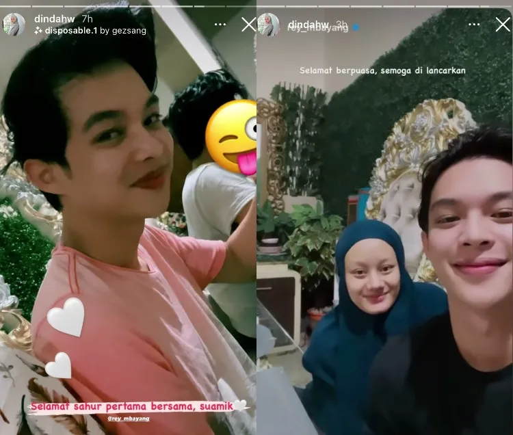 Momen 10 Pasangan Artis Perdana Jalani Ramadan Bersama. Bahagianya Pasti Beda! 9