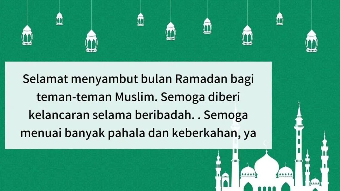 13 Ucapan Selamat Menunaikan Ibadah Puasa Ramadan 2026 26