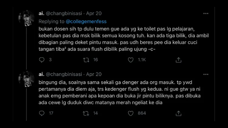 11 Cerita Horor Dunia Perkampusan Paling Seram dari Warganet. Pernah Dengar yang Beginian? 14