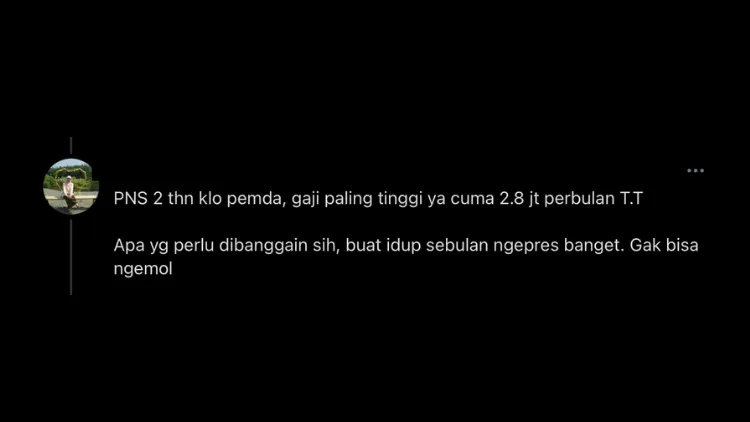 Viral PNS Sombong yang Merasa Paling Sukses, Begini Respons Warganet. Ternyata Banyak juga yang Sama~ 16
