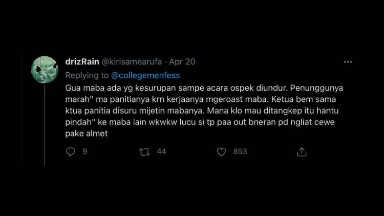 11 Cerita Horor Dunia Perkampusan Paling Seram dari Warganet. Pernah Dengar yang Beginian? 16