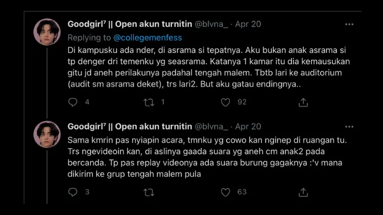 11 Cerita Horor Dunia Perkampusan Paling Seram dari Warganet. Pernah Dengar yang Beginian? 17