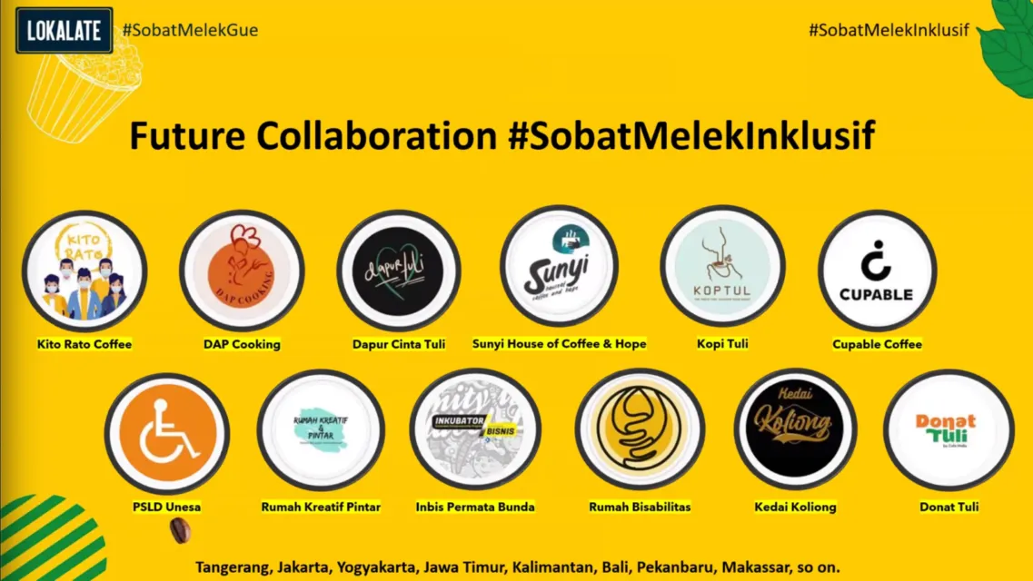 Dukung Teman-Teman Difabel, Kopi Instan Lokalate Usung Dua Program dalam Kampanye #SobatMelekInklusif 7