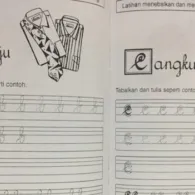 Nostalgia Nulis Tegak Bersambung Saat SD, Momen Paling Menegangkan!