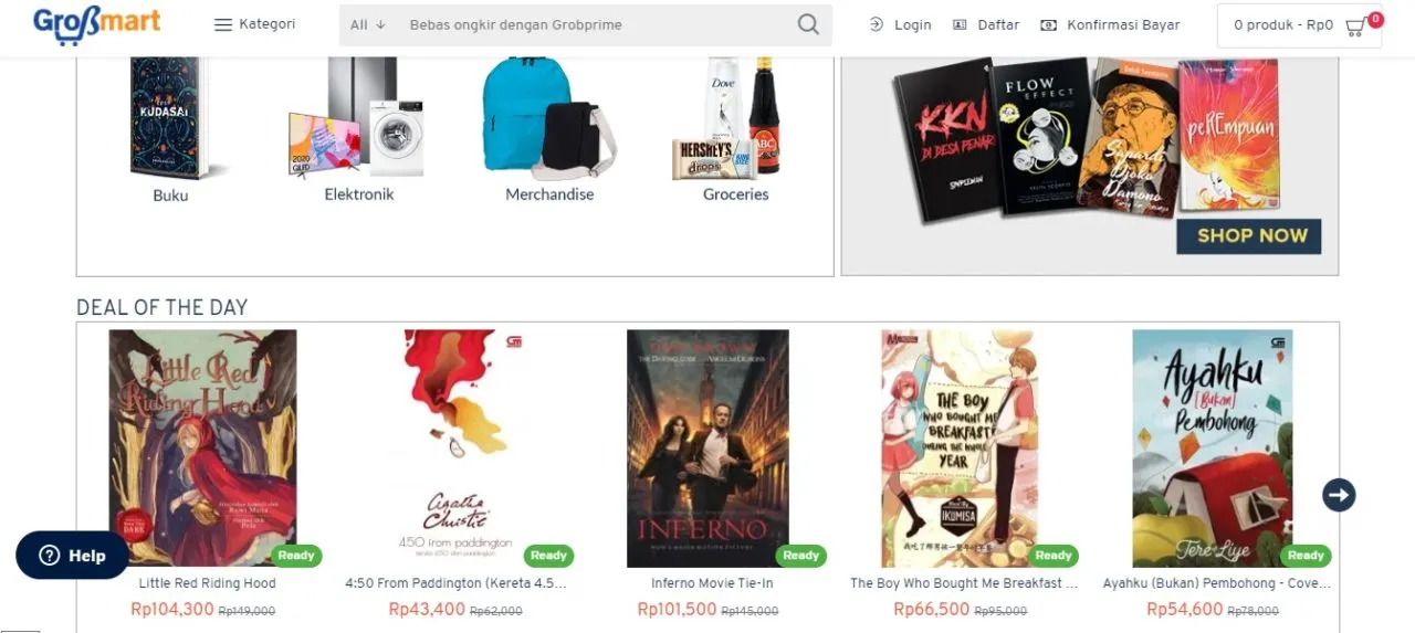 9+ Toko Buku Online Terpercaya, Beragam Jenis & Murah 15