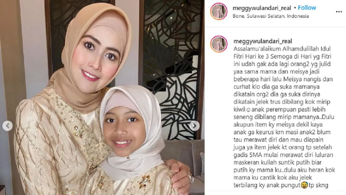 Anak Menangis karena Dibilang Mirip Kiwil, Cara Meggy Wulandari Menanggapi Justru Dikritik 3