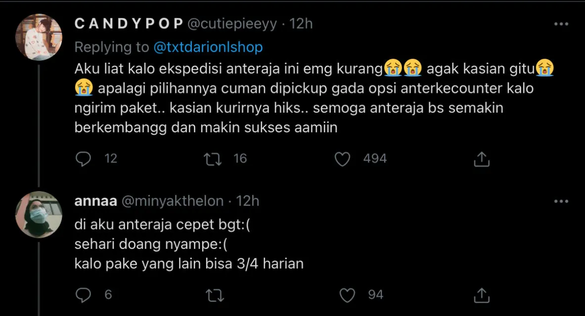 Beragam Simpati dan Dukungan Warganet untuk Kurir Ekspedisi Menjelang Lebaran. Respek Banget! 15