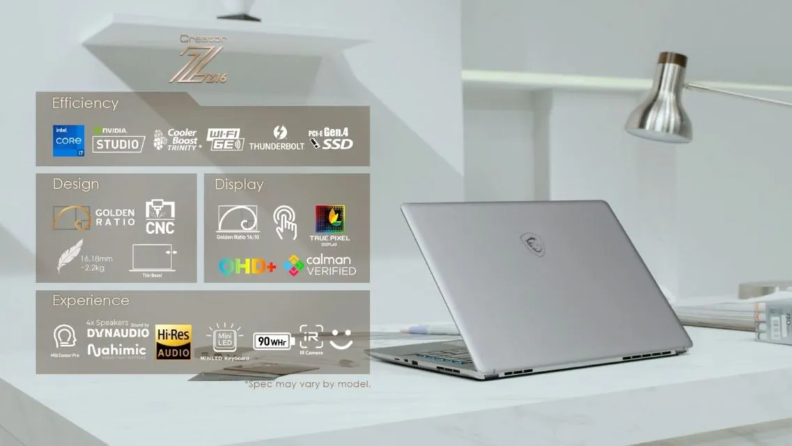 Mengusung Prosesor Intel H Gen 11 Terbaru, MSI Luncurkan Deretan Laptop Anyar dengan Estetika Memikat 7