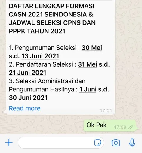 10 Balasan Chat Para Anak yang Nggak Mau Ikut Tes CPNS tapi Terus Dikodein sama Orangtua 17