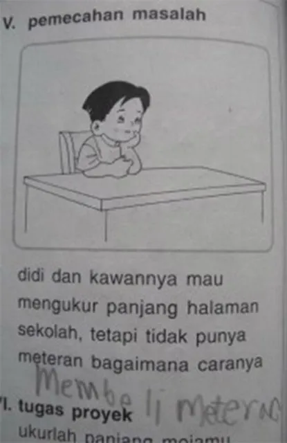 13 Soal Ujian ini Bikin Anak Sekolah Zaman Sekarang Wajib Bisa Mengontrol Emosi. Sabaaaarrr~ 14