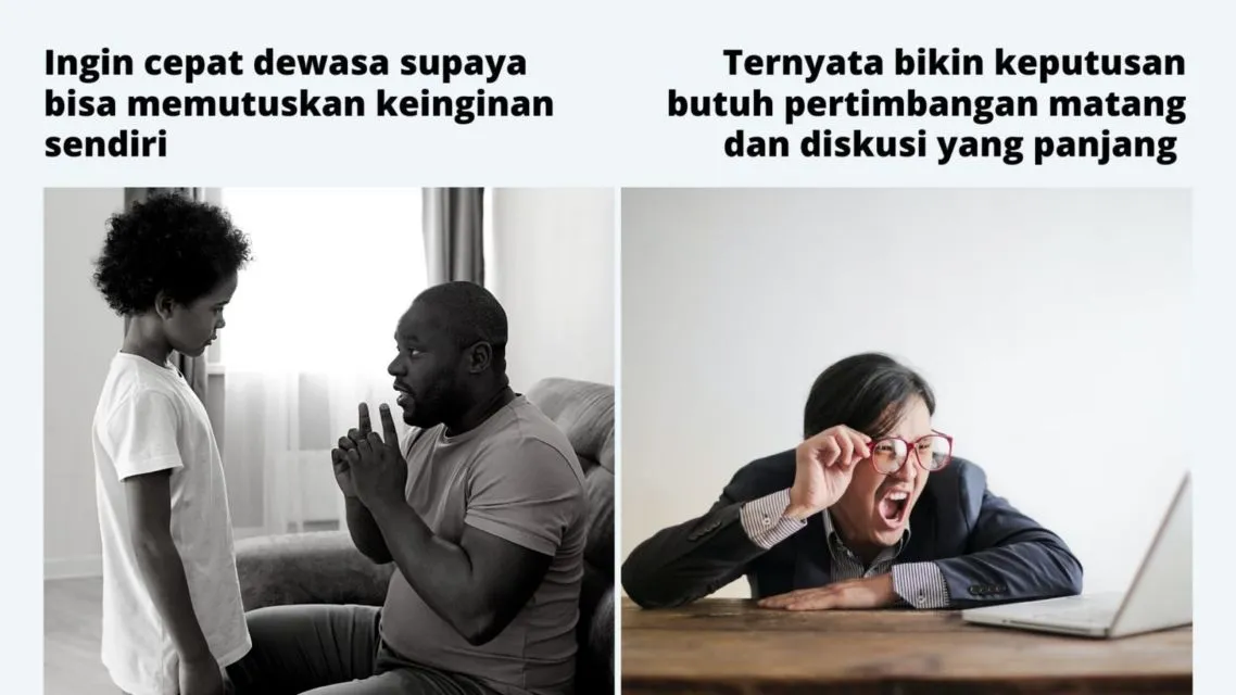 Kocaknya 8 Meme Ekpektasi Anak Kecil pada Orang Dewasa yang Ternyata Nggak Sesuai Kenyataan 15