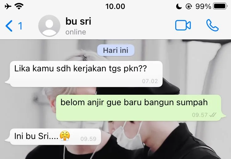 Sebelum Balas Chat dari Guru, Pastikan Matamu Benar-Benar Melek. Daripada Jadinya Nanti Ngaco Gini~ 21