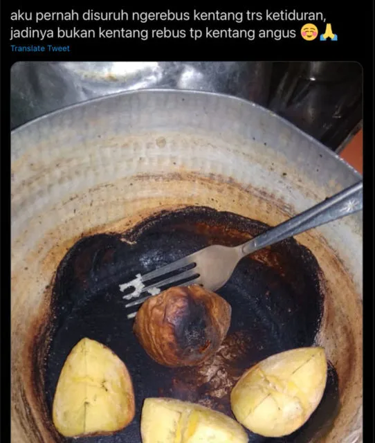 Daripada Memicu Perang Dunia Ke-3 Sama Emak. Mending Kalau Masak Fokus Aja Dulu Biar Nggak Begini 16