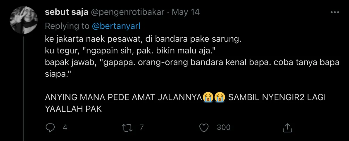 Ditanya Tentang Kelakuan Absurd Bapaknya, Warganet Twitter Berbagi Cerita Kocak Mereka 19