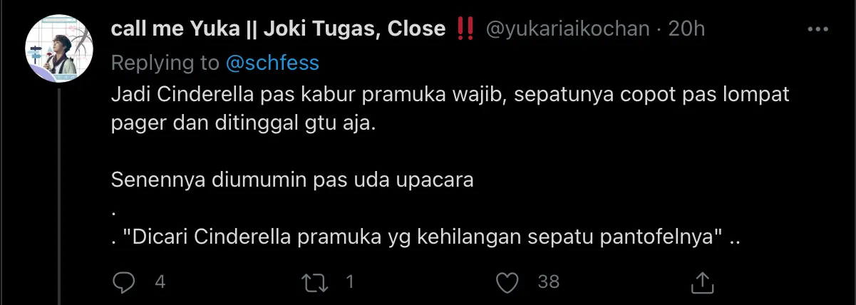 Ditanya tentang Hal yang Bikin Terkenal Semasa Sekolah, Begini Pengakuan Kocak Warganet 21