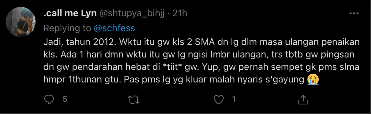 Ditanya tentang Hal yang Bikin Terkenal Semasa Sekolah, Begini Pengakuan Kocak Warganet 15
