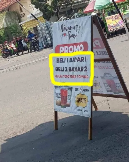 11 Potret Keterangan Promo ini Bikin Auto Melek Sekaligus Jengkel. Tim Marketing Ada Masalah Apa? 15