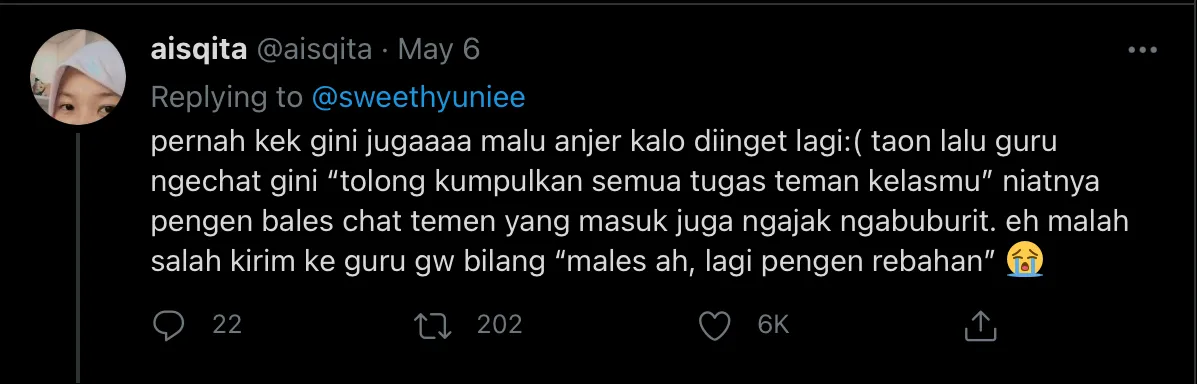 Sebelum Balas Chat dari Guru, Pastikan Matamu Benar-Benar Melek. Daripada Jadinya Nanti Ngaco Gini~ 22