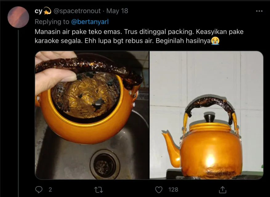 Daripada Memicu Perang Dunia Ke-3 Sama Emak. Mending Kalau Masak Fokus Aja Dulu Biar Nggak Begini 18