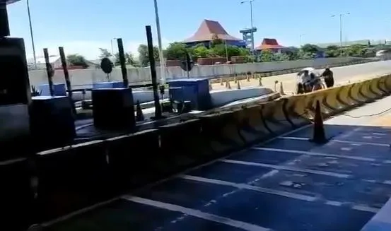 Viral Pengemudi Becak Sengaja Masuk Tol Surabaya-Gresik, Dikira Jalan Tol Sepi Saat Lebaran 2