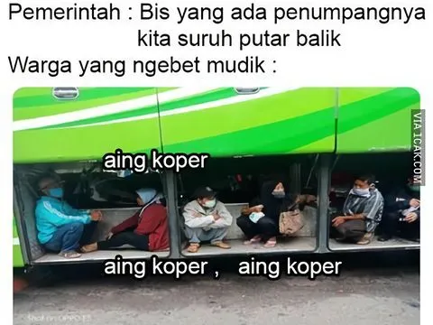 11 Meme Mudik Paling Absurd Selama Masa Pandemi di Tahun 2021. Nggak Paham Lagi! :D 13