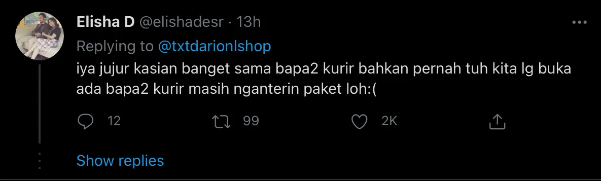 Beragam Simpati dan Dukungan Warganet untuk Kurir Ekspedisi Menjelang Lebaran. Respek Banget! 18