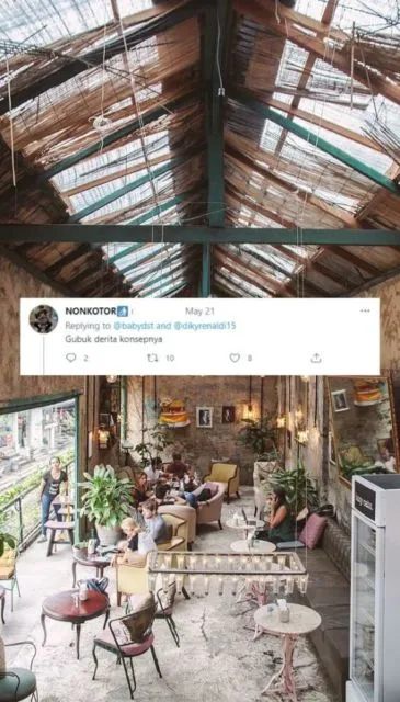 Lagi Tren Desain 'Setengah Jadi' ala Coffee Shop, 10 Potret ini Justru Bikin Nyengir yang Melihat 12