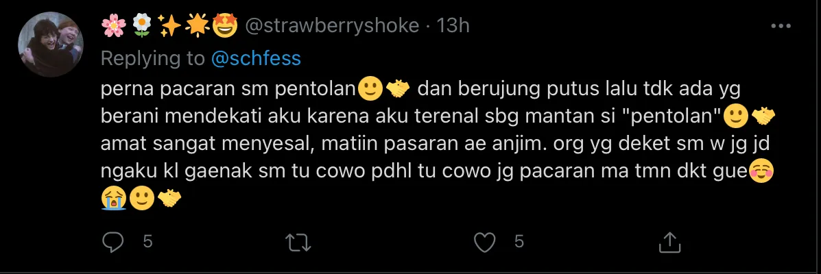 Ditanya tentang Hal yang Bikin Terkenal Semasa Sekolah, Begini Pengakuan Kocak Warganet 13